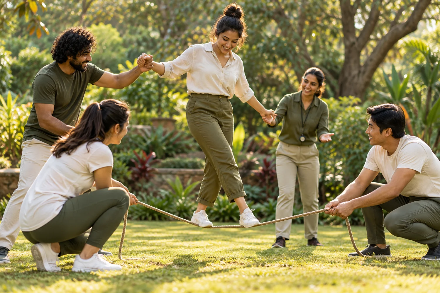 Young Tapasvi wellbeing atmosphere